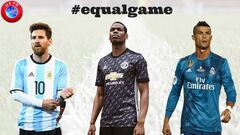 Ronaldo, Messi and Pogba feature in UEFA&#039;s #equalgame campaign