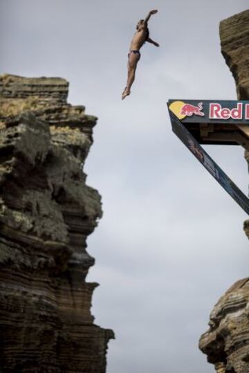 Impresionantes imágenes de la tercera parada del Red Bull Cliff Diving World Series