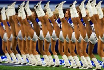 Cheerleaders de Los Dallas Cowboys.