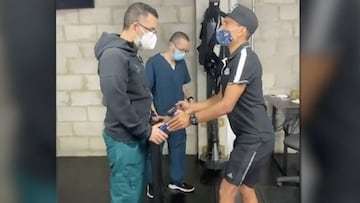 Nairo Quintana muestra avances en su rehabilitación