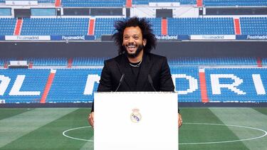 13/06/22 REAL MADRID ACTO HOMENAJE DESPEDIDA DE MARCELO COMO JUGADOR