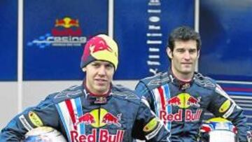 Vettel y Webber