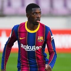 Dembélé llega a los cien partidos en su mejor momento