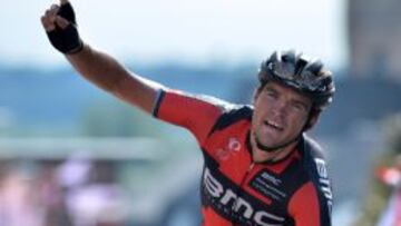 Greg Van Avermaet vencedor de la etapa.