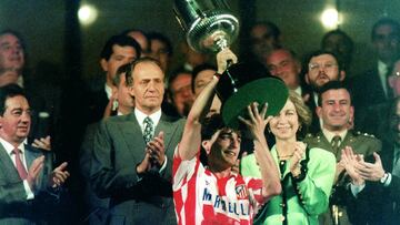 Futre con la Copa del Rey.