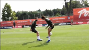 El Joao Félix que la gente del Atleti está deseando ver: cara a cara con Felipe... y surge la magia