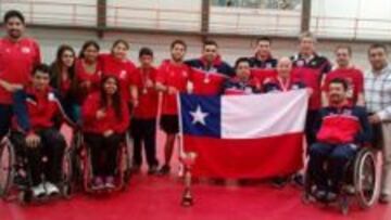 Chile culminó con dos oros su participación en el 'Chile Open'