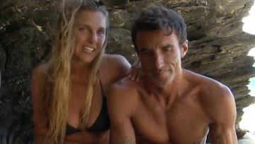 Hugo Sierra e Ivana Icardi celebran en la isla su primer mes de amor