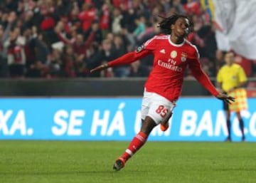 Renato Sanches, joven centrocampista del Benfica.