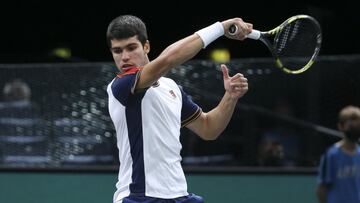 Resumen y resultado del Alcaraz - Gaston: Masters 1000 de París