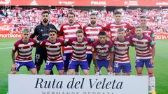 Alineación del Granada contra el Lugo.