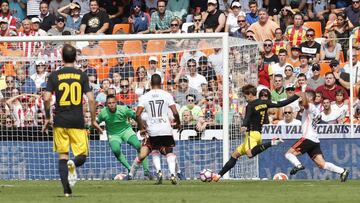 Así marcó Griezmann el 0-1.