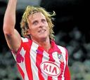 Forlán disputará hoy su partido cien con el Atlético