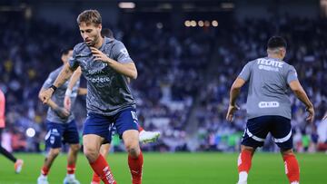Sergio Canales of Monterrey during the final second-leg match between Monterrey and America as part of the Torneo Apertura 2024 Liga MX at BBVA Bancomer Stadium, on December 15, 2024 in Monterrey, Nuevo Leon, Mexico.