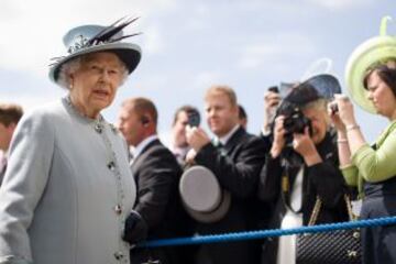 La reina Isabel II.