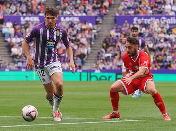 VALLADOLID, 05/10/2024. Partido de la Liga EA SPORTS entre el Real Valladolid y el Rayo Vallecano. PHOTOGENIC. MARIO MARTIN