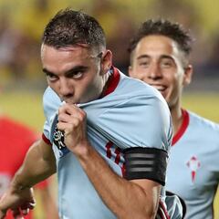 Iago Aspas se da un baño de gloria ante un débil Las Palmas