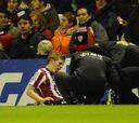 Muniain sufre una distensión de ligamentos en la rodilla derecha