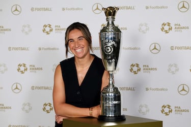 Mariona Caldentey, delantera en el Arsenal F.C. de la Women's Super League de Inglaterra.