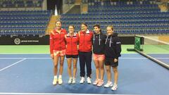 La Selección de Fed Cup.