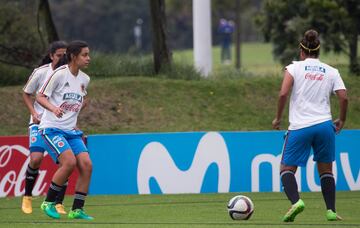 Selección Colombia adelanta el primer microciclo de trabajos en Bogotá de cara a la Copa América de Chile 2018.