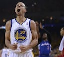 Stephen Curry se sale y los Warriors 'cazan' a los Clippers