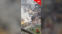 ¡No aprenden! Esto hizo la barra de Colo Colo en el amistoso ante Valladolid en Viña: vergonzoso