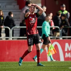 Panichelli, a un gol del récord de Raúl García de Haro en el Mirandés