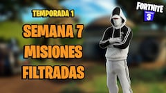 Fortnite Capítulo 3 Temporada 1: desafíos y misiones filtradas Semana 7