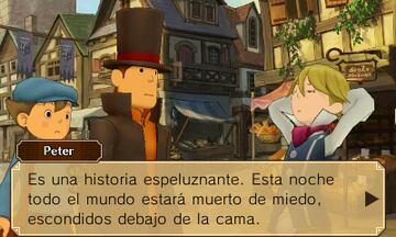 Captura de pantalla - El Profesor Layton vs. Phoenix Wright: Ace Attorney (3DS)