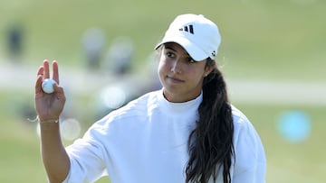 Julia López, a un golpe del liderato en el US Open