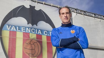 Voro, entrenador del Valencia. 