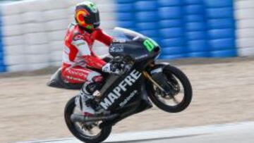 Jorge Martín ha sido segundo en el test de Jerez de Moto3.