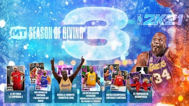NBA 2K21: arranca la Temporada 3 en My Team, todas las recompensas