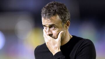 El entrenador del Barcelona, Luis Enrique.