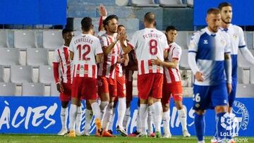 Ramazani culmina la gesta del Almería en el minuto 93'