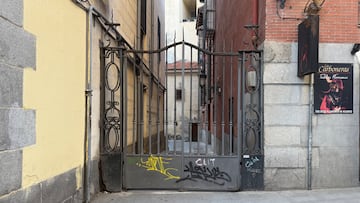 La calle oculta en Madrid cerrada a todos los ciudadanos desde hace 200 años que oculta un secreto real