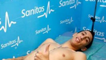 <b>ESTÁ EN FORMA. </b>Di María pasó ayer el reconocimiento médico y su estado es perfecto.