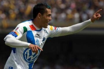 El delantero dejó grandes recuerdos en Puebla, al grado de ganarse un lugar en la Copa del Mundo de Sudáfrica 2010, donde llegó a marcar goles.