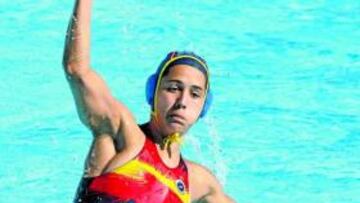 <b>POR ENCIMA. </b>España (López, en la foto) tuvo ganada a Holanda.