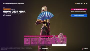 fortnite capitulo 4 temporada 2 mega pase de batalla skins recompensas