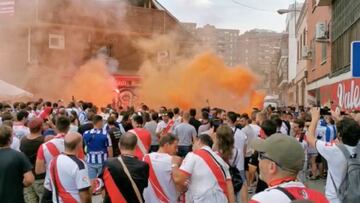 Manifestaciones en los aledaños de Vallecas contra Presa