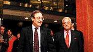 EL PRESIDENTE. Florentino Pérez.