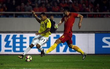 Felipe Pardo fue titular con la Selección y su actuación fue destacada. Anotó un gol y aportó en el juego por sector derecho.