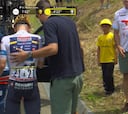 Evenepoel, el tercero de la general, abandona en el Tourmalet