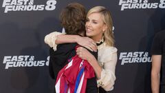 Charlize Theron y Vin Diesel Atléticos por un día