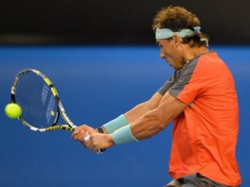 La semifinal entre Nadal y Federer, en imágenes