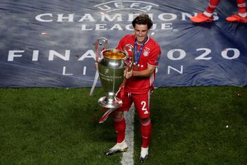 El lateral derecho, cedido por el Real Madrid, se proclam¨® campe¨®n de la Champions 2019 con el Bayern de M¨²nich.