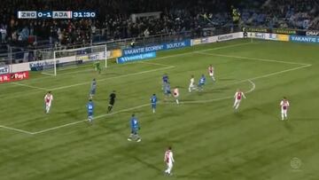 Frenkie De Jong sigue sumando elogios con este golazo en Ajax