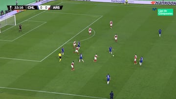 Un pase solo al alcance de los elegidos: Hazard pasándose el juego en un toque...